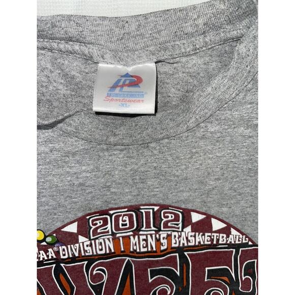Indiana Hoosiers 2012 Sweet 16 NCAA BASKETBALL NEW ORLEANS T-Shirt Gray Size XL - Picture 2 of 4